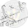 Recmar® Power Trim Bushing for Volvo Penta SX-M OMC RO: 0778256 0915050 3853423