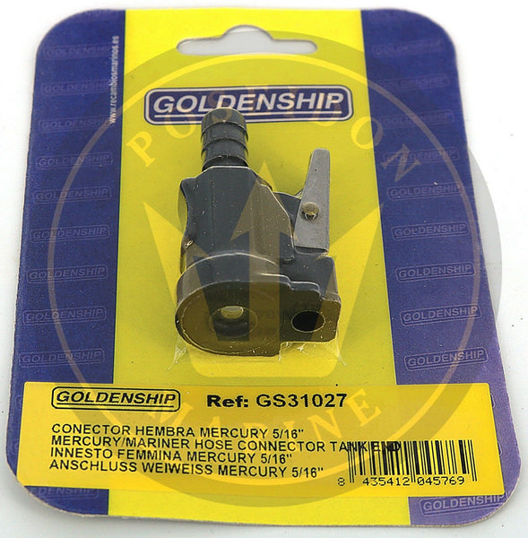 Goldenship® fuel connector for Mercury & Mariner tank end 8mm 22-13563T-3