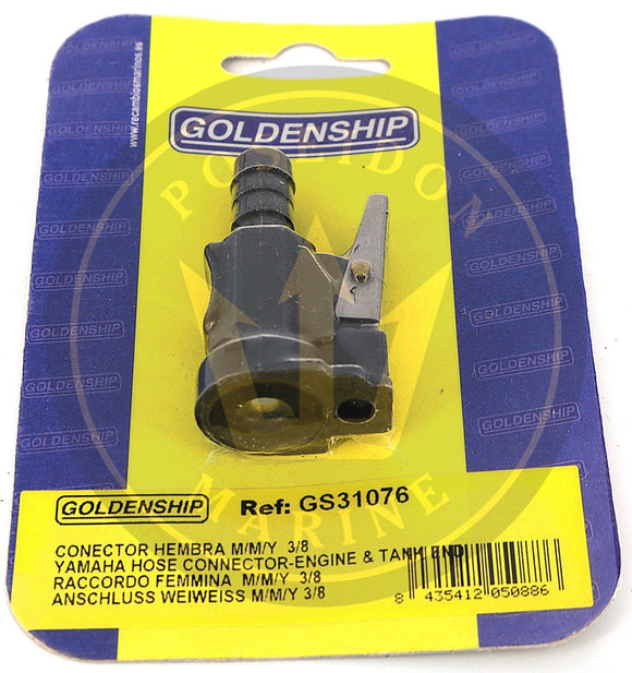 Goldenship® fuel connector for Yamaha tank engine end 6E5-24305-06 3/8