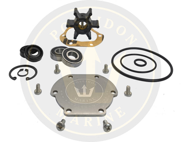 Water pump kit for Volvo Penta MD2010 MD2020 MD2030 MD2040 D1-13 D1-20 with 3593659