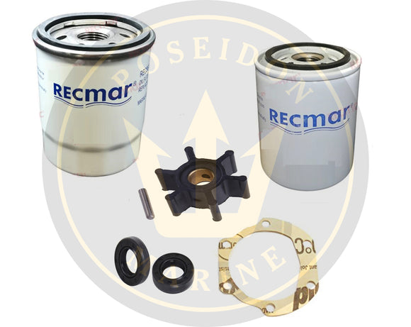 Recmar® Service kit for Volvo Penta D1-13 D1-20 MD2010 MD2020 replaces 21189380