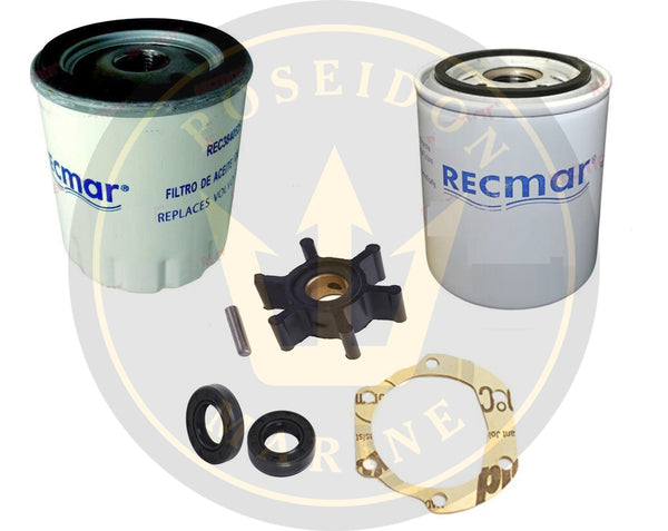 Recmar® Service kit for Volvo Penta D1-30 D2-40 MD2030 MD2040 replaces 21189422