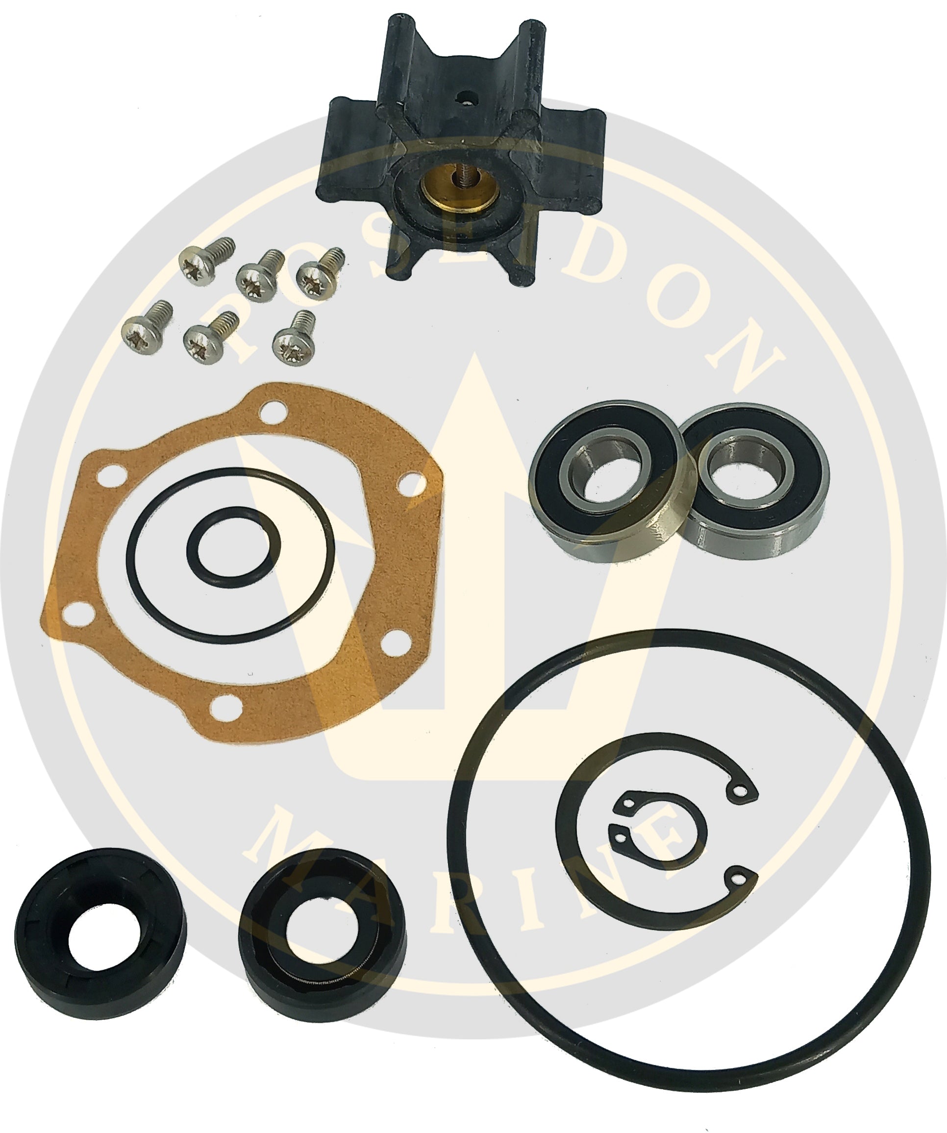 Recmar® Thermostat kit 60° Volvo Penta AQ115 AQ130 MD2 MD3 MD11 876097 – Poseidon  Marine