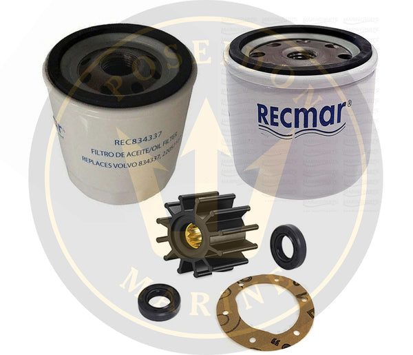 Recmar® Service kit for Volvo Penta 2003T 829913 834337 876555 21972908