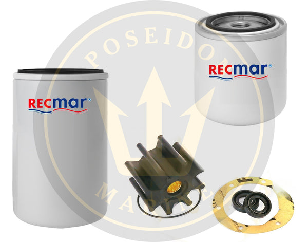 Recmar® Service kit for Volvo Penta KAD32 and AD31 replaces 877201