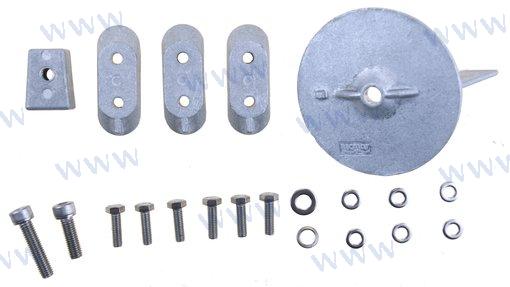 Anode kit, zinc for Yamaha 40-60 hp