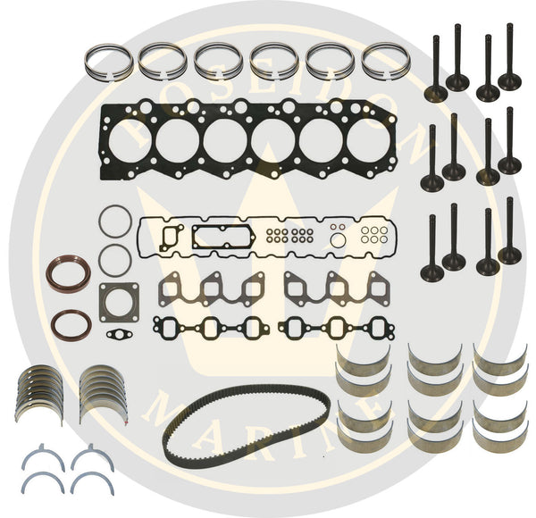 Kit de reparare pentru Yanmar 6LP 12-valve RO: 119770-00250 119770-00490 119770-00490 119770-004800