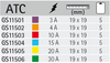 FUSE ATC 20A   (PACK 5)