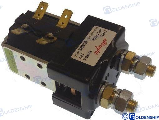 SINGLE CONTACTOR 1 POLE 12V 100A 8012