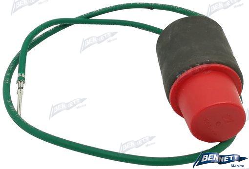 Bennett VP1135G Solenoid Valve with Green Wire Bennett Trim Tabs