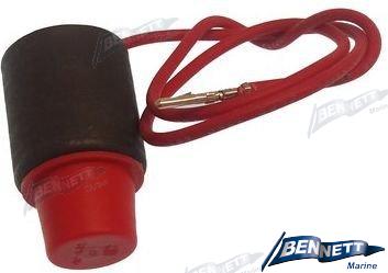 Bennett VP1135R Solenoid Valve with Red Wire Bennett Trim Tabs