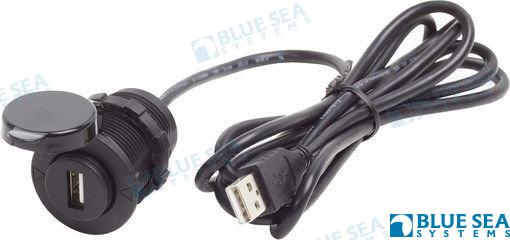 12VDC USB 2.0 Port w/ Ext Cable