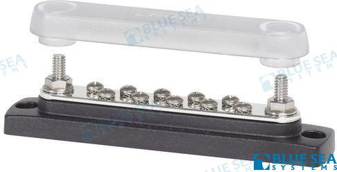 BUSBAR 10 X 8-32 WITH COVER