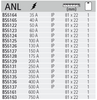 Предпазител anl 350 amp