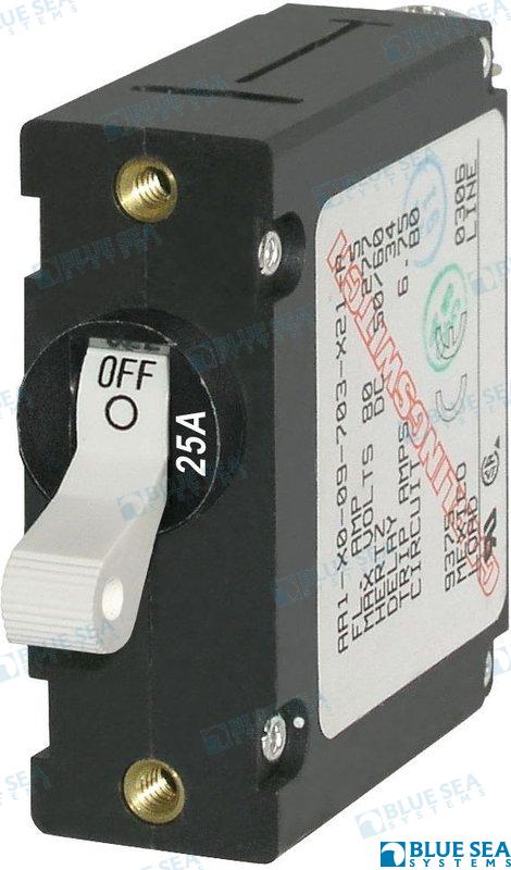 CIRCUIT BREAKER AA1 25A WHITE