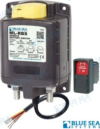 SOLENOID ML SERIES 350A 12V W/MAN CTRL