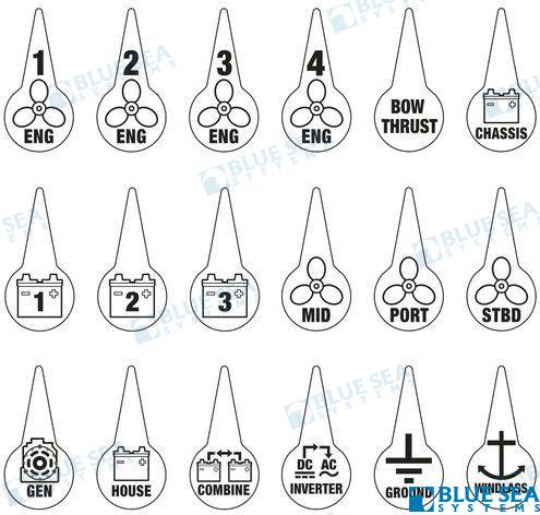 LABEL KIT BATTERY SWITCH 7902