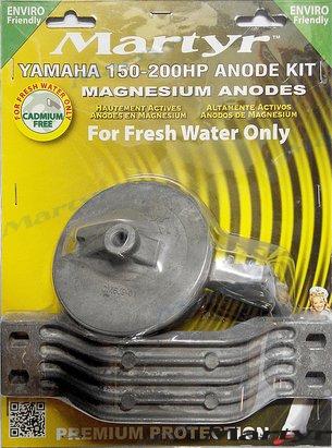 Комплект магнезиев анод за yamaha 150-200hp