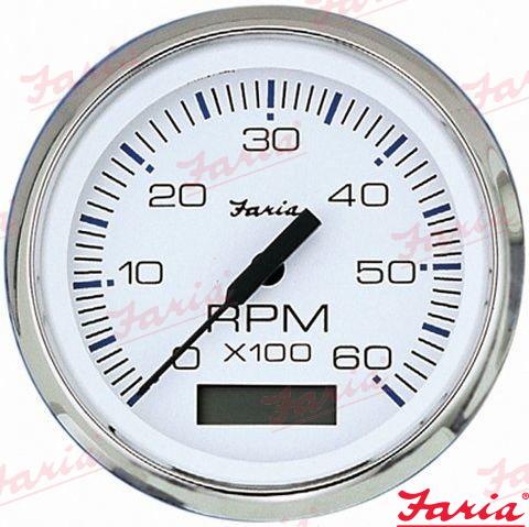 Tach/hourmeter 6000 rpm