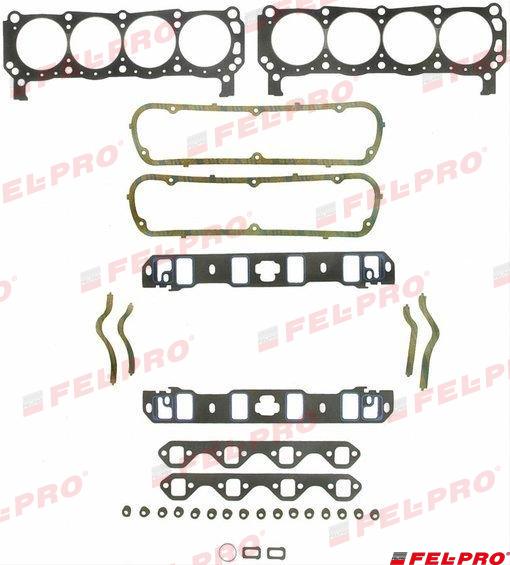 Комплект уплътнения на главата mercruiser/volvo/omc (27-56110a1, 27-64763a1, 27-64763a2, 27-75647a1)