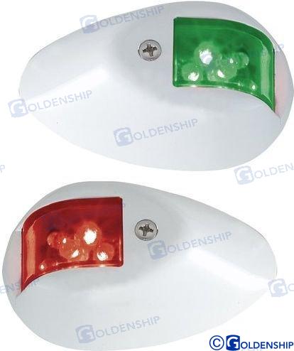 PAIR VERTICAL NAV.LIGHTS WHITE-LED