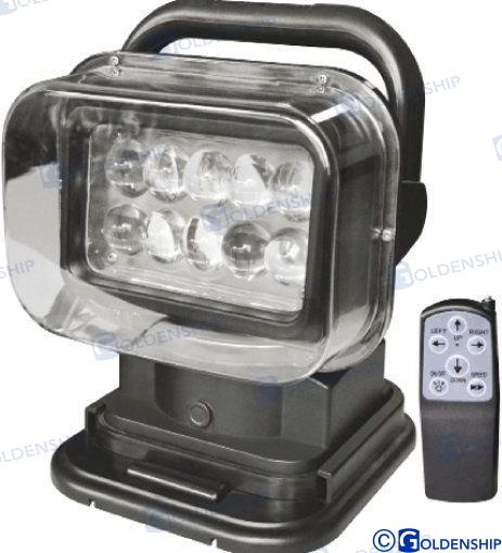 50W LED REMOTE CTRL SEARCH LIGHT SPOT BE 10384