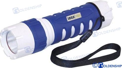 FLASHLIGHT 3W LED L-13CM DIA.30MM IP67 10477