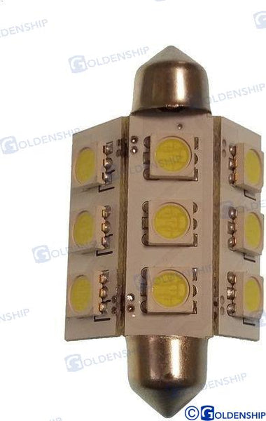 BULB FESTOON 9LED 2W 10/30V 10530