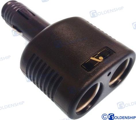 TWIN SOCKET 12V 11010