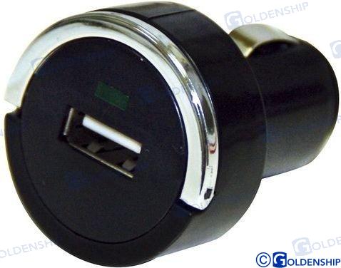 SOCKET 12/24 V 1 USB CHARGER 5V 2.1A 11011