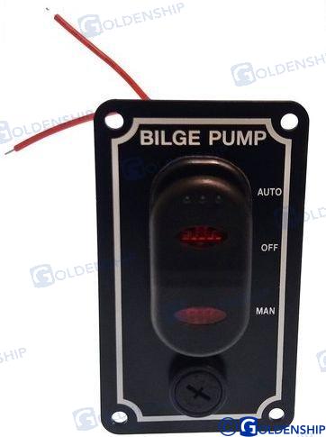 WATERPROOF BILGE PUMP SWITCH VERTICAL GS11196