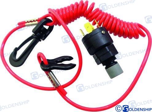 KILL SWITCH W/COIL LANYARD GS11290