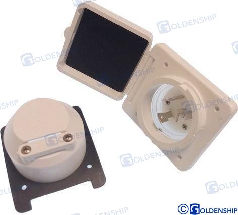 POLYCARBONATE SOCKET  30A