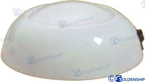 LED DOME LIGHT WHITE PLASTIC 3