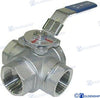 3-WAY BALL VALVE 1"