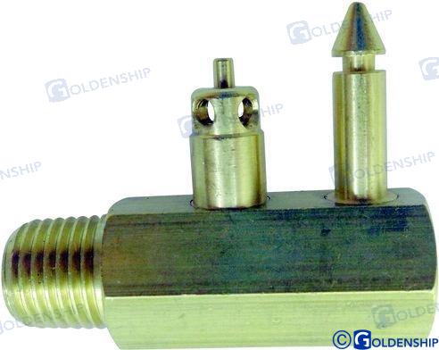 Goldenship® fuel connector for Yamaha tank outlet 1/4” NPT