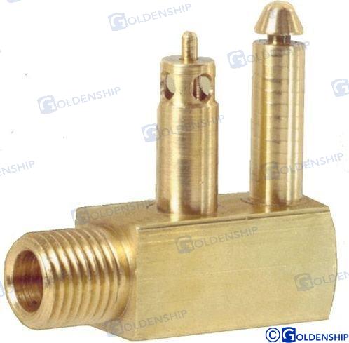 Goldenship® fuel connector for Mercury tank outlet 1/4” NPT