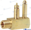 Goldenship® fuel connector for Mercury tank outlet 1/4” NPT