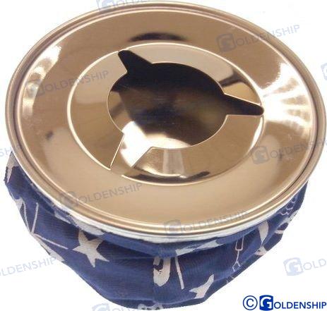 WINDPROOF ASHTRAY SS304 BLUE