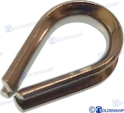 WIRE ROPE THIMBLE AISI-304 4MM  (4)