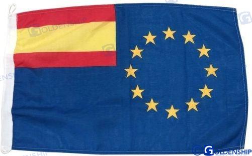 UNITED EUROPE/SPAIN FLAG 30X45