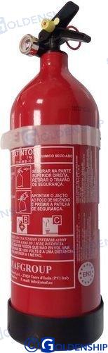 ALUM. FIRE EXTINGUISHER 2 KG. ABC