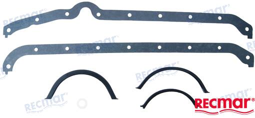 Mercruiser/Volvo/OMC/General Motor Oil pan gasket set (27-52236, 855729, 855729)