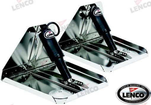 Lenco Heavy Duty Trim Tab Kit 12"x12" (17ft to 30ft Boats)