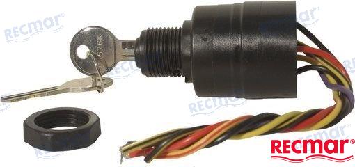 Ignition Switch for Mercury/Mariner (wire loom-model)