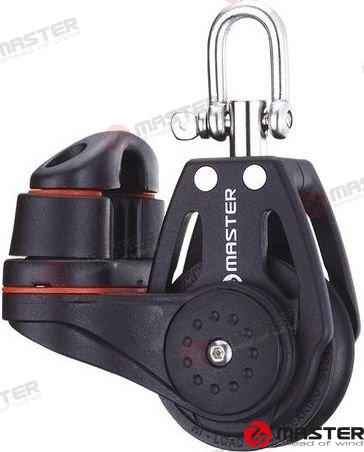 Single Swivel Shackle Block Fairlead Cleat