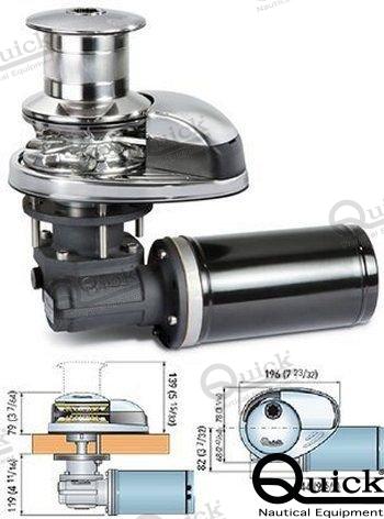 WINDLASS VERTICAL 700W 12V C/C 2712D