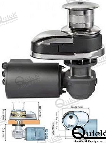 WINDLASS VERTICAL 1000W 12V C/C 31012D