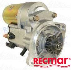 STARTER MOTOR FOR 4CYL YANMAR REPLACES 121254-77012