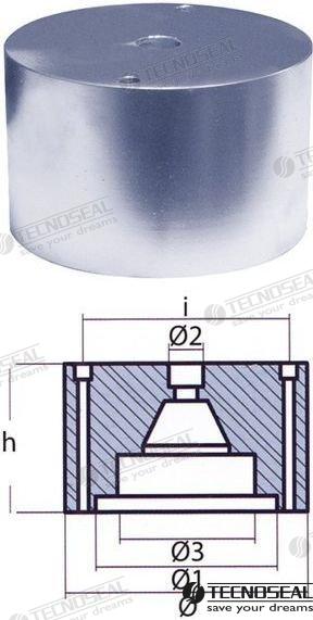 ANODE RIVA MERCURIUS 9,14KG.